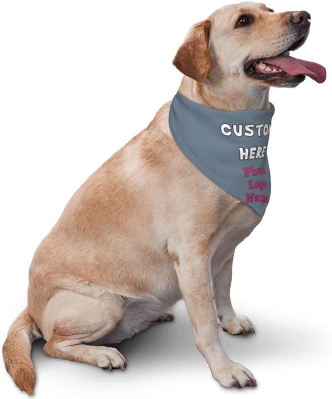 Custom Pet Scarf Dog Bandana - Image 2