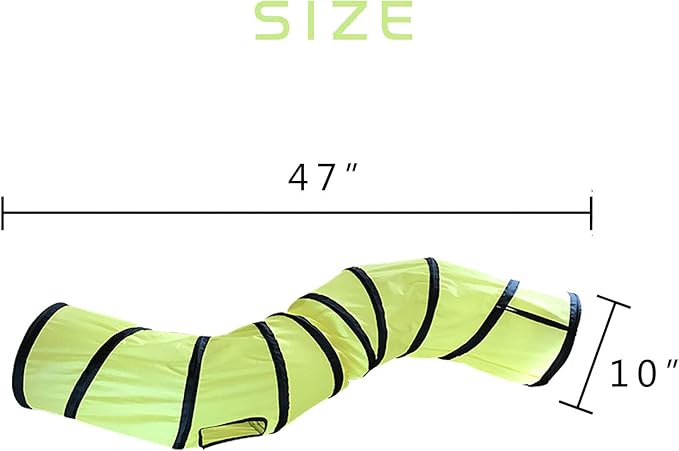 iCAGY Cat Tunnel for Indoor Cats Interactive, Rabbit Tunnel Toys, Pet Toys Play - Image 4