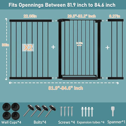 Fairy Baby 38" Extra Tall Baby Gate - Image 2