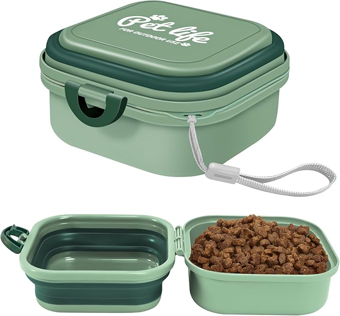Collapsible Dog Bowls, Travel Water Bowl by cermug