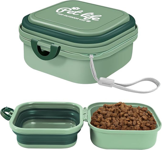 Collapsible Dog Bowls, Travel Water Bowl by cermug