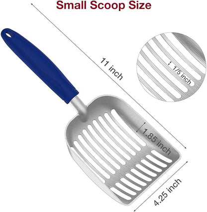 Cat Litter Scoop, Kitty Metal Scooper, Aluminum Alloy Sifter, Kitten Pooper - Image 8