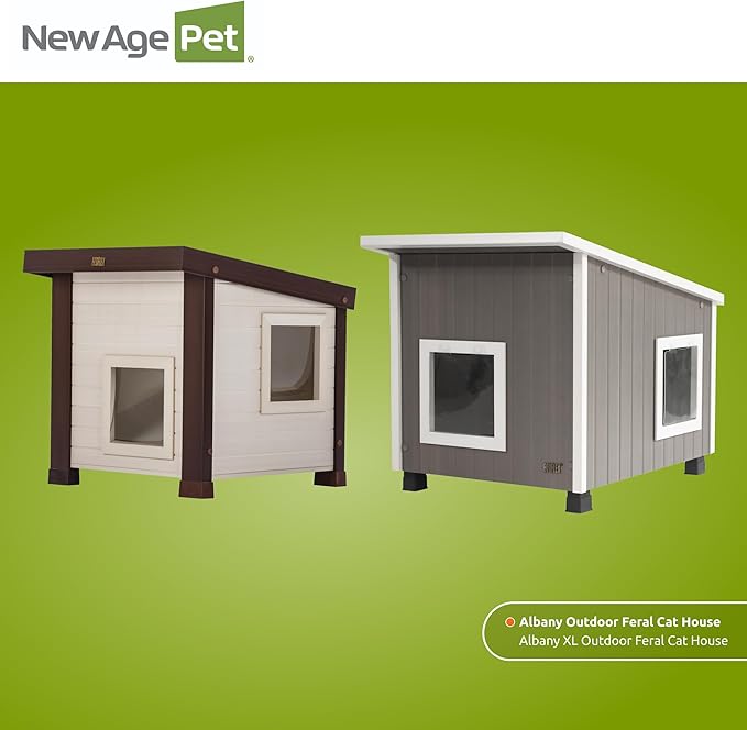 New Age Pet ECOFLEX Albany Outdoor Cat House - Image 11