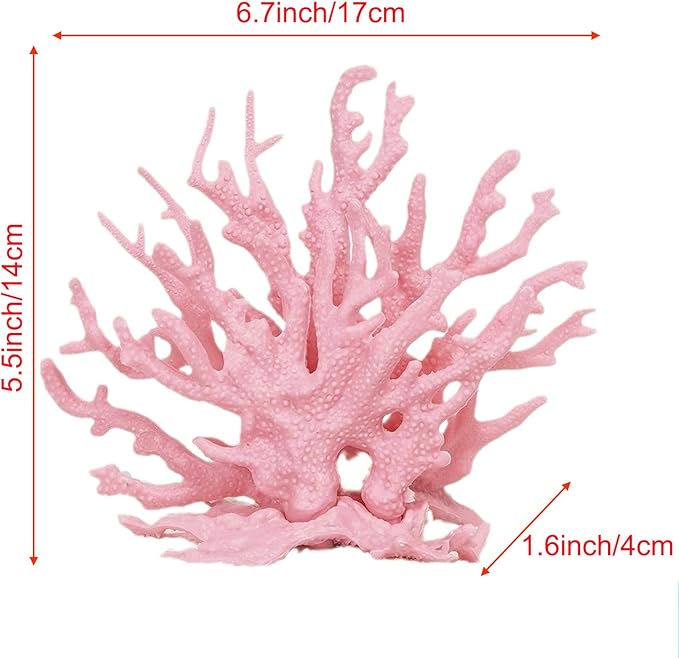 Besimple Artificial Aquarium Coral Ornament Plastic Fish Tank Plants Decoration - Image 5