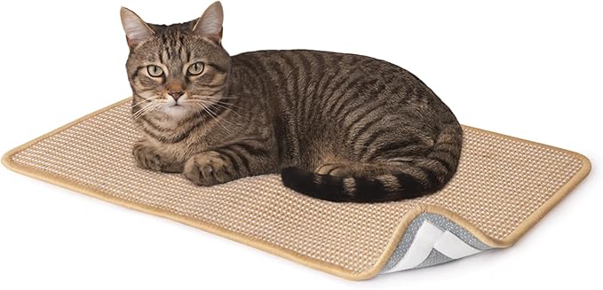 Cat Scratching Mat Sisal, Sisal Fabric Large Pet Scratching Pad by Unknown