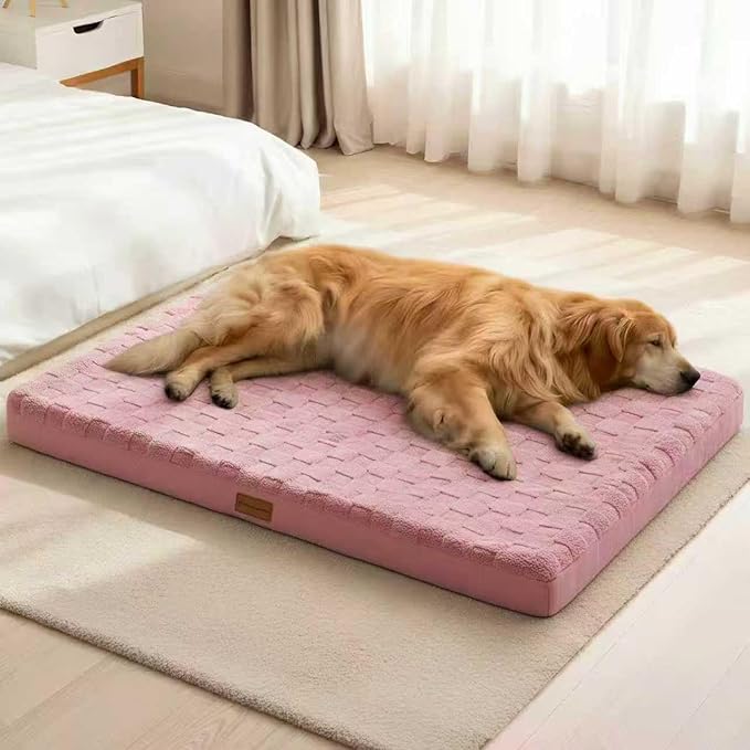 Patas Lague Orthopedic XL Dog Bed Large Sized Dog 48''X30'', Waterproof Soft by PatasLague