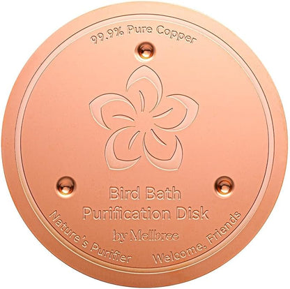 Mellbree Bird Bath Copper Disc, 0.6mm 99.99% Pure Copper by Mellbree