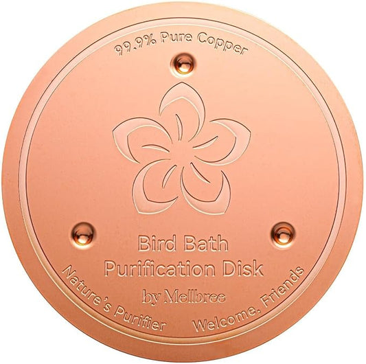 Mellbree Bird Bath Copper Disc, 0.6mm 99.99% Pure Copper by Mellbree