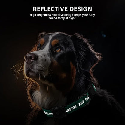 Upgraded AirTag Dog Collar, IP68 Waterproof Air Tag Dog Collar Holder, - Image 4