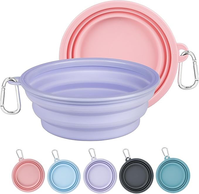Kytely Collapsible Dog Bowls 2 Pack by Kytely