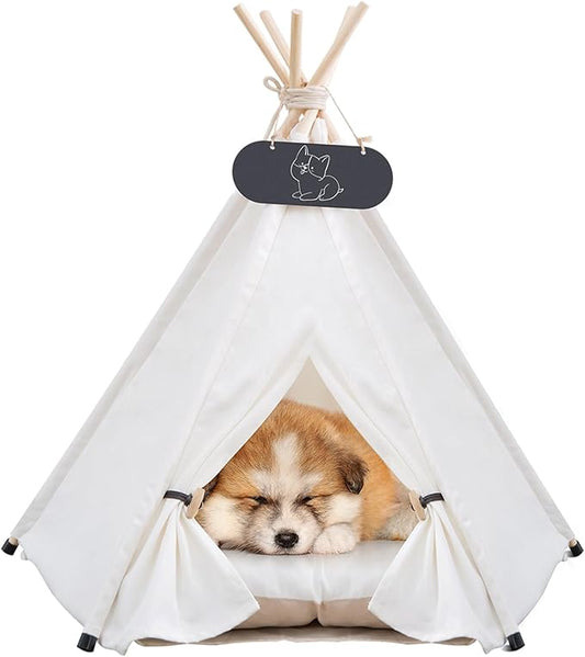 Pet Teepee Tent for Dogs & Cats Dog Bed by Mooipet