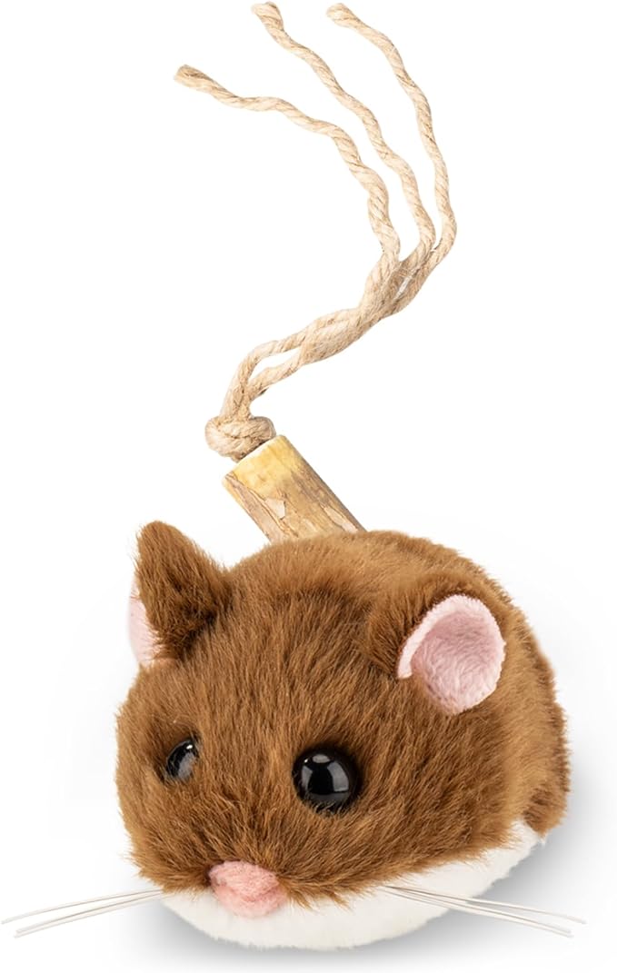 Migipaws Interactive MigiMouse Cat Toy 360° Rolling & Spin by MigipawsCreateMoreEnjoymenttoPetsandFamily