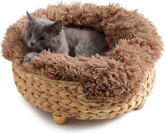 Cat Luxury Cat Bed for Indoor Cats, Plush Furniture for Comfort and Relaxation by Unknown