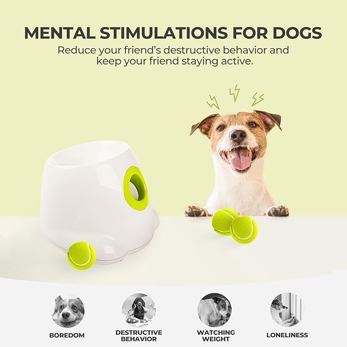ALL FOR PAWS Automatic Dog Ball Launcher, Interactive Fetch Toy for Small to - Image 5