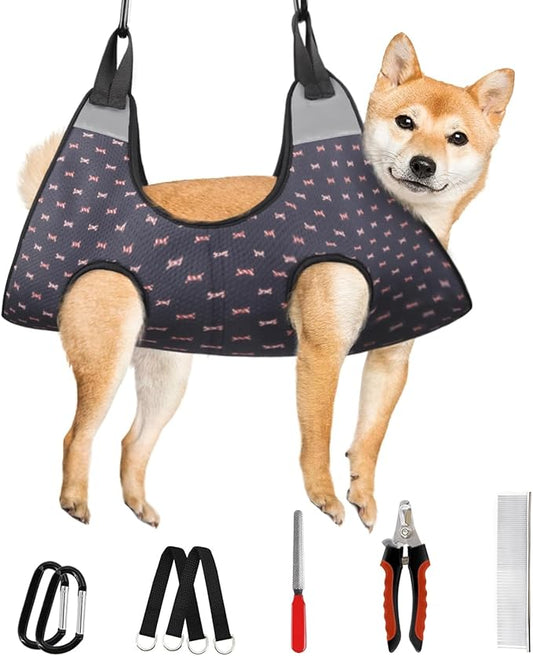 Supet Dog Grooming Hammock Harness by Supet