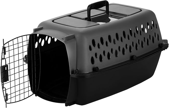 Petmate Pet Porter Dog Kennel 23", Dark Gray & Black, - Image 2