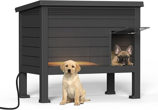DRATO Indoor & Outdoor Resin Dog House by DRATOprovidesawarmandcozy