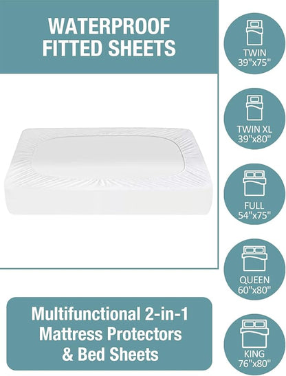 Bedecor Twin Waterproof Mattress Protector - Image 6