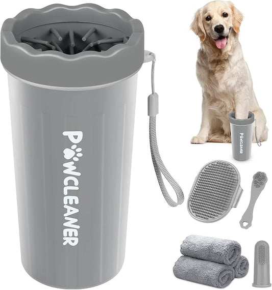 Professional 7 in 1 Dog Paw Cleaner by Comotech