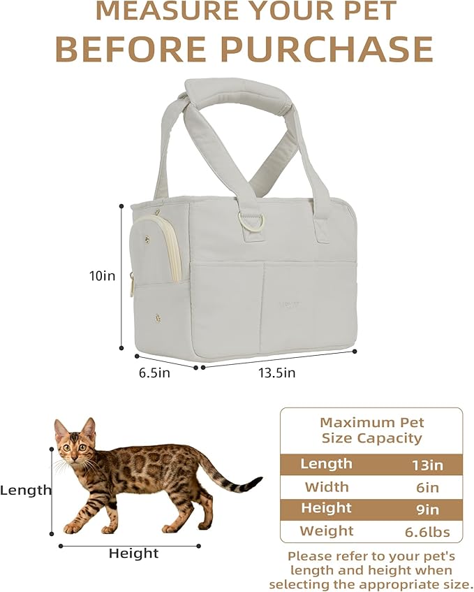 ONECUTE Dog Purse Carrier for Small Dogs Rabbit cat - Image 2