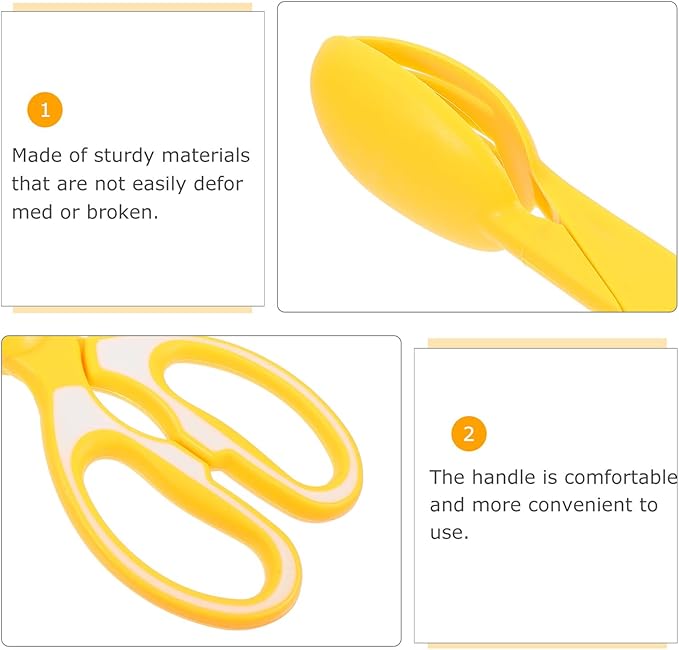 Beaupretty Portable Dog Poop Picker Clamp Yellow Pet Waste Scooper Tool - Image 9