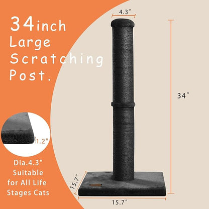 Karolpar 34inch Cat Scratching Post - Image 2