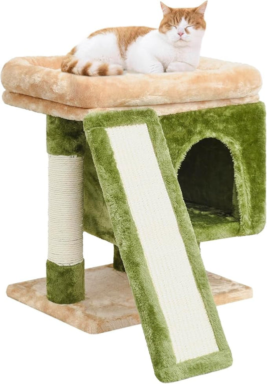 SYANDLVY Small Cat Tree for Indoor Cats, Cat Tower by SYANDLVY
