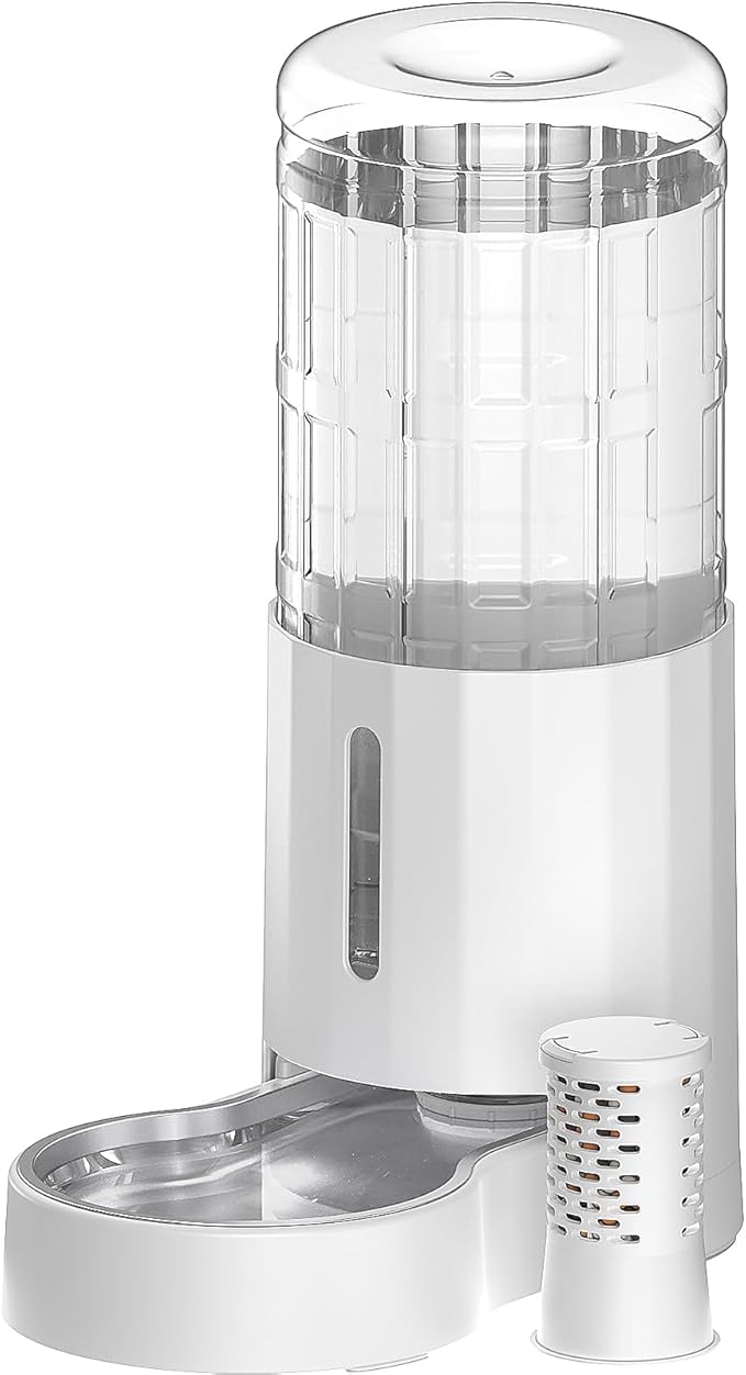CZPET 2.5 Gallon Dog Water Bowl Dispenser, Filter Automatic Dog and Cat Water by CZPET