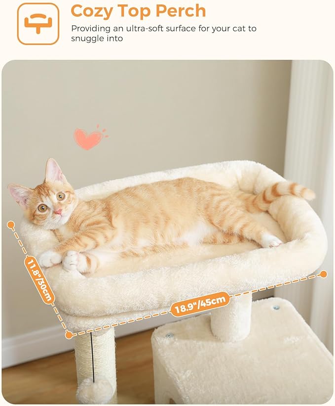 MUTTROS Cat Tree for Large Cats Adult - Image 4