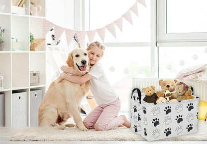 Essme Rectangular Dog Basket, Cute Storage Basket - Image 6