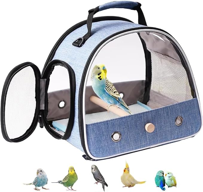 Small Bird Travel Carrier, Portable Bird Travel Carrier - Image 7