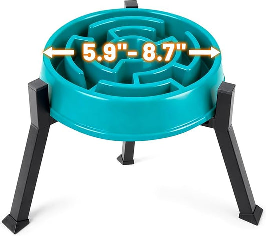 LOOBANI Raised Dog Bowl Stand: Fits by LOOBANI