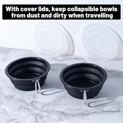 SLSON Dog Bowls Pet Collapsible Bowl - Image 3