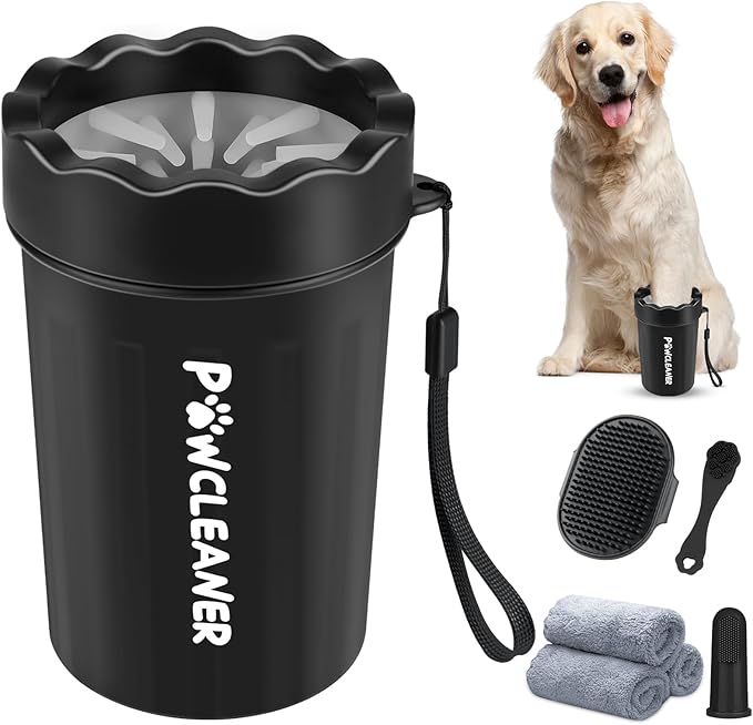 Professional 7 in 1 Dog Paw Cleaner by Comotech