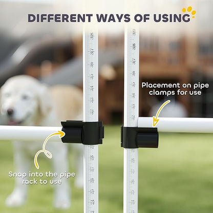 PawHut 4 Piece Dog Agility Training Equipment - Image 8