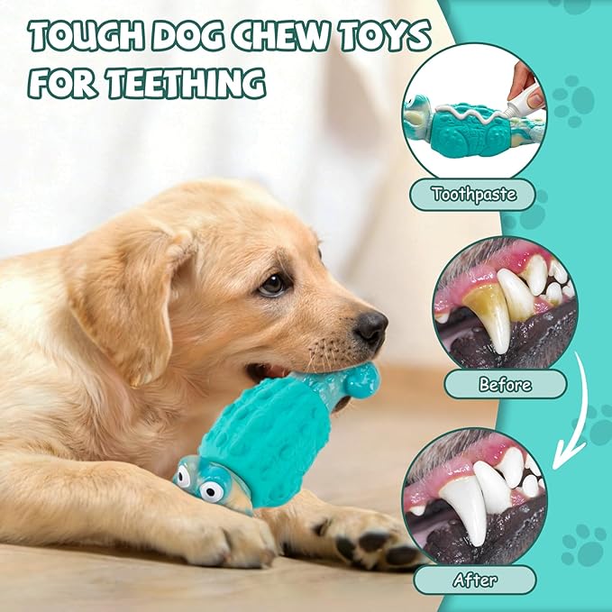 WinTour Tough Dog Toys for Large Dogs, Indestructible Dog Toy for Aggressive - Image 5