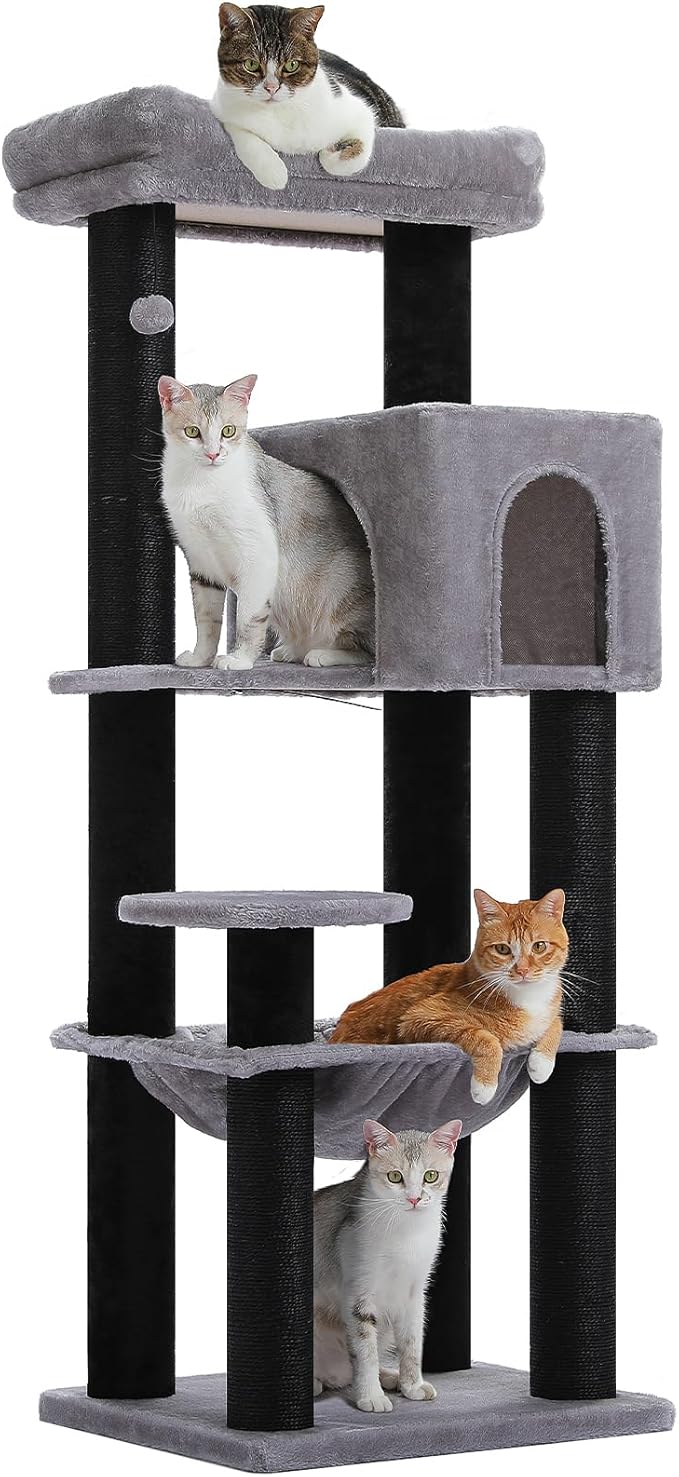 MUTTROS Large Cat Tree with Reinforced Scratching Posts by MUTTROS