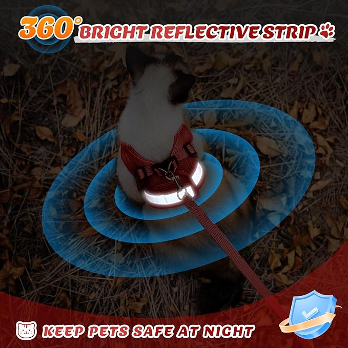 Supet Cat Harness and Leash Set - Image 4