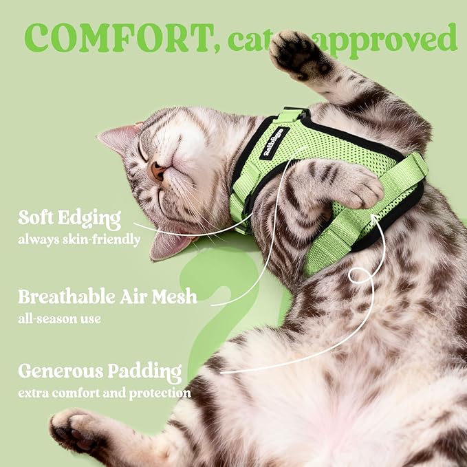 rabbitgoo Cat Harness and Leash Set, Escape Proof Vest Harness - Image 4