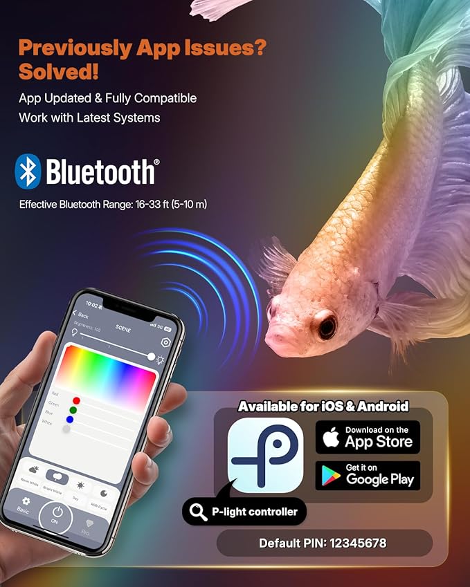 Pawfly Aquarium Light with Bluetooth - Image 3
