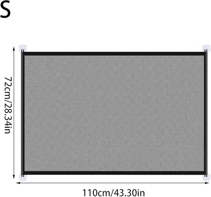 Portable Safety Fence – Foldable Pet Barrier, Punch Free Dog Net | Indoor Home - Image 6