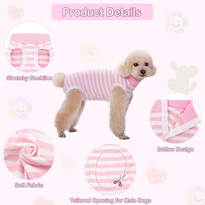 Coppthinktu Recovery Suit for Dogs After Surgery, Dog Onesie Surgery Recovery - Image 3