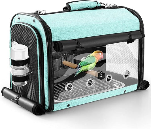 Bird Carrier Bag Bird Travel Cage by Suertree
