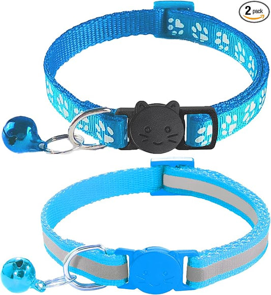 2 Pack Breakaway Cat Collars by Unknown