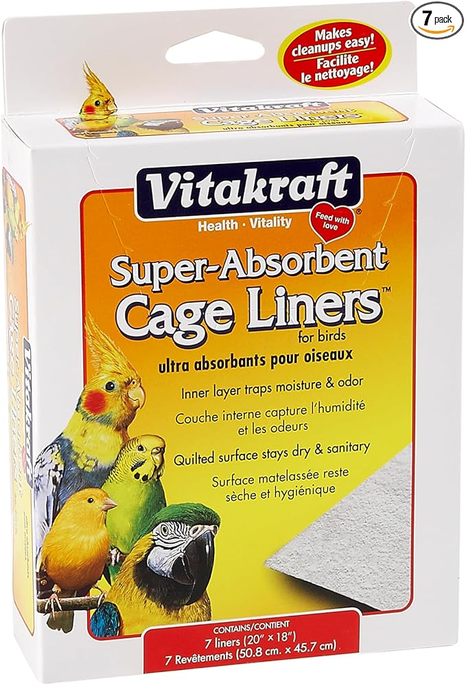 Vitakraft Cage Liners for Birds by Vitakraft