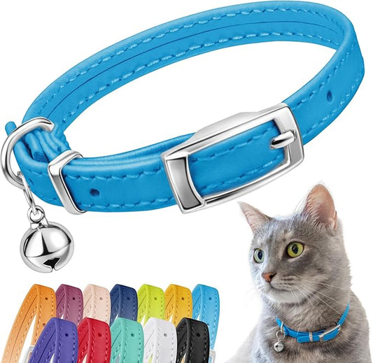 CollarDirect Leather Cat Collar by CollarDirect