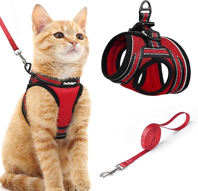rabbitgoo Cat Harness and Leash Set by rabbitgoo