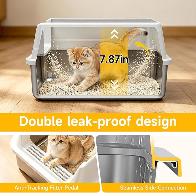 Stainless Steel Litter Box - Image 3
