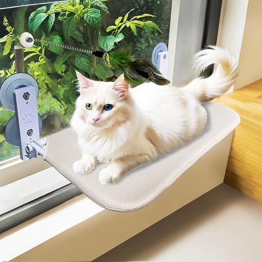 Cat Window Perch Seat Hammock, Foldable Hammock by ZBUQ