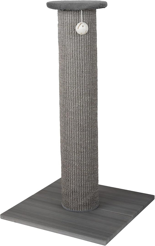 Kitty City Tall Sisal Cat Scratching Post, 32” Durable Scratcher by KittyCity
